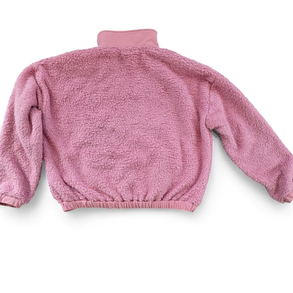 Vineyard Vines Sweatshirt Women M High Pile Teddy Pullover 1/2 Zip Sherpa Fleece - Picture 4 of 10